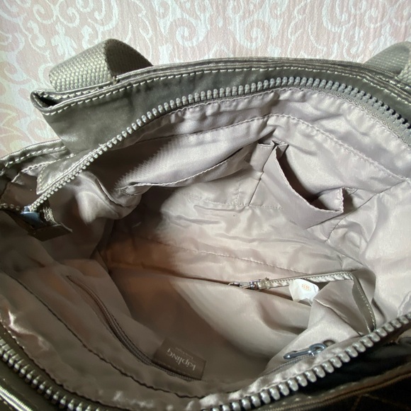 Kipling Metallic Pewter Elysia Bag - Picture 11 of 16